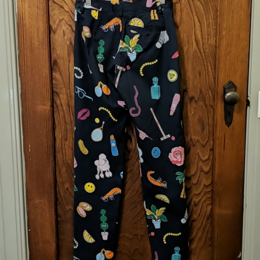 Gorman Navy Print Pants - Picture 3 of 6